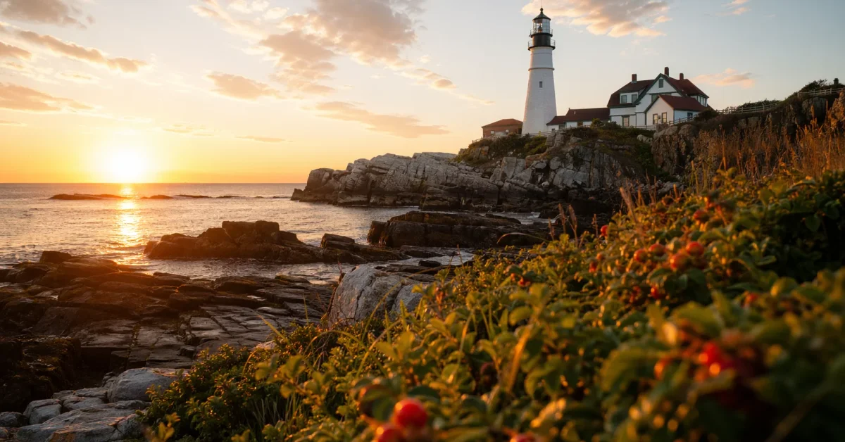 Maine area scenery